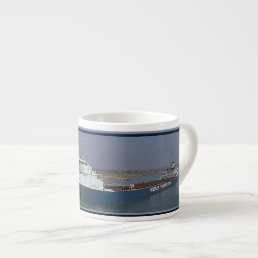 John A. France espresso mok (Voorkant rechts)