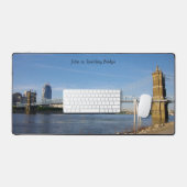 John A. Roebling bridge-deskmat Bureaumat (Keyboard & Muis)