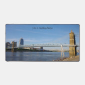 John A. Roebling bridge-deskmat Bureaumat (Voorkant)