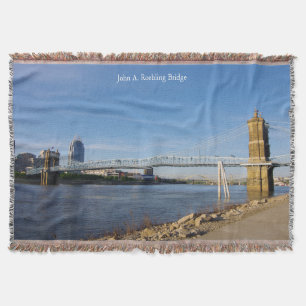 John A. Roebling Bridge gooien deken