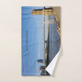 John A. Roebling Bridge handdoekset Bad Handdoek (Handdoek)
