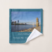 John A. Roebling Bridge handdoekset Bad Handdoek (Wasdoekje)