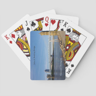 John A. Roebling Bridge-speelkaarten Pokerkaarten