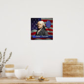 John Adams: 2e President van de Verenigde Staten Poster (Keuken)