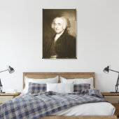 John Adams, 2e President van de Verenigde Staten v Canvas Afdruk (Insitu (Slaapkamer))