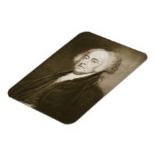 John Adams, 2e President van de Verenigde Staten v Magneet (Linkerzijde)