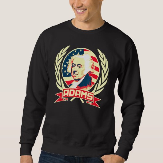 John Adams Amerikaanse Propaganda Trui (Voorkant)