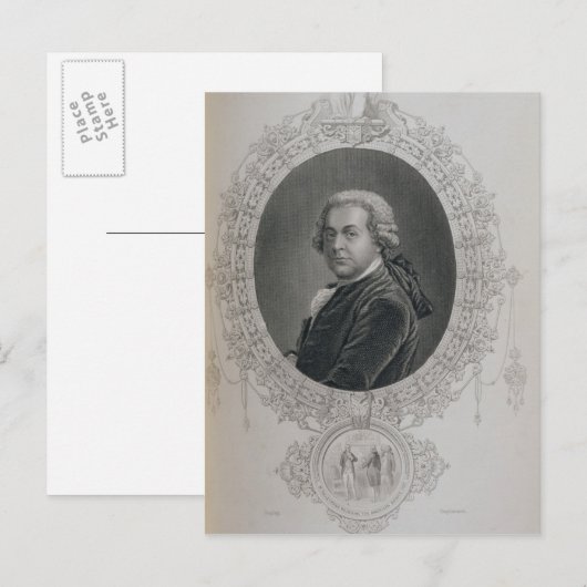 John Adams Briefkaart (Voorkant / Achterkant)