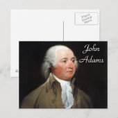 John Adams Briefkaart (Voorkant / Achterkant)