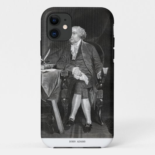 John Adams Case-Mate iPhone Case (Achterkant)