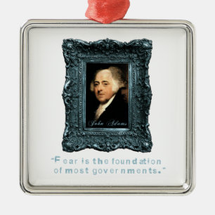 John Adams: De meeste Govetten baseerden op Angst Metalen Ornament