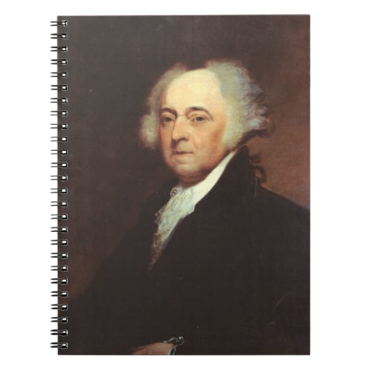 John Adams door Asher B Notitieboek (Voorkant)