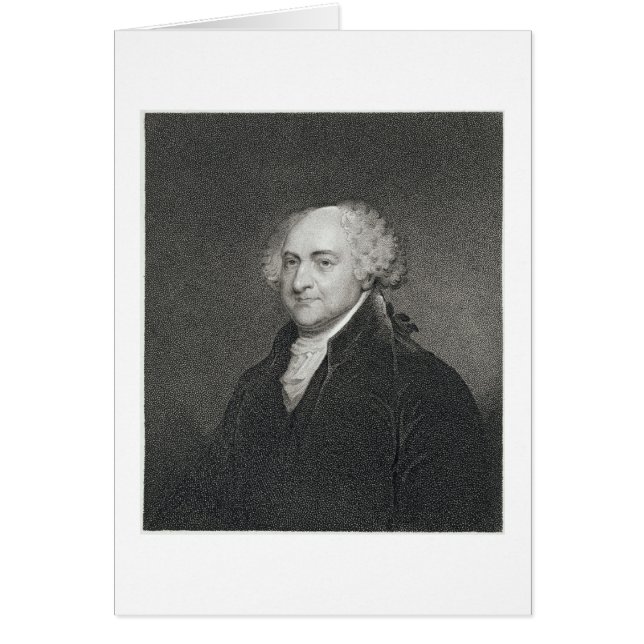 John Adams, gegraveerd door James Barton Longacre  (Voorkant)
