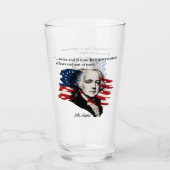 John Adams Glas (Voorkant)