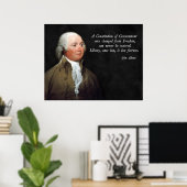 John Adams Grondwet Poster (Thuiskantoor)