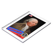 John Adams-honkaarten Notitieboek (Linkerzijde)