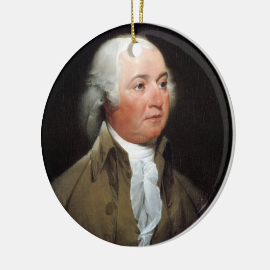 John Adams Keramisch Ornament (Links)
