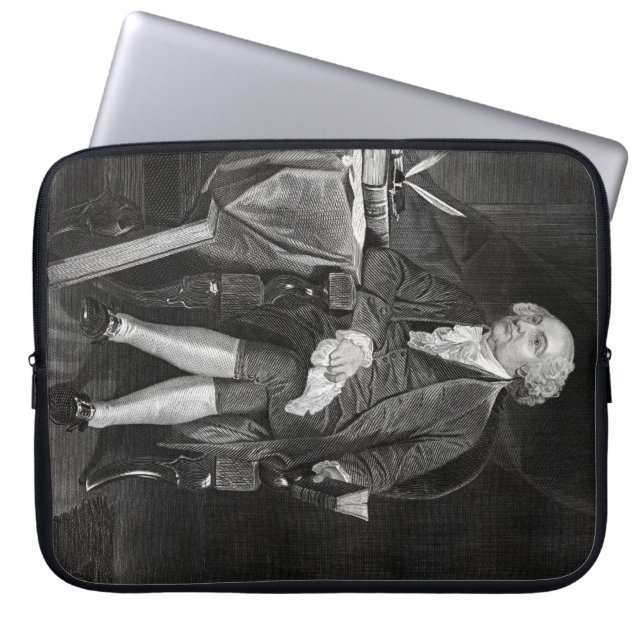 John Adams Laptop Sleeve (Voorkant)