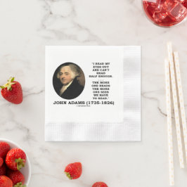John Adams Las Mijn Ogen Uit Kan Niet Half Genoeg  Servet