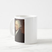 John Adams Liberty citeert keramische Mok (Voorkant links)