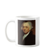 John Adams Liberty citeert keramische Mok