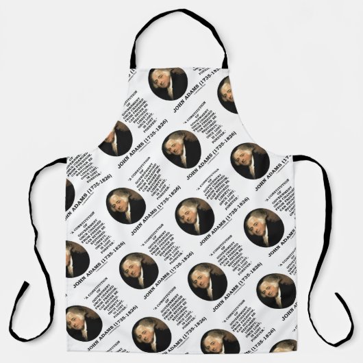 John Adams Liberty Once Lost Forever Quote Schort (Voorkant)