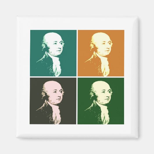 John Adams Magneet (Voorkant)