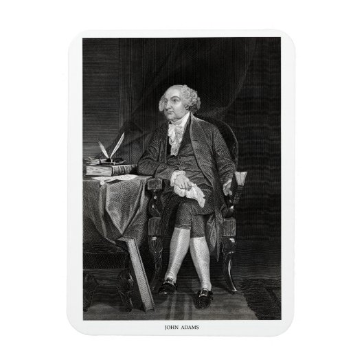 John Adams Magneet (Verticaal)