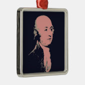 John Adams Metalen Ornament (Rechts)