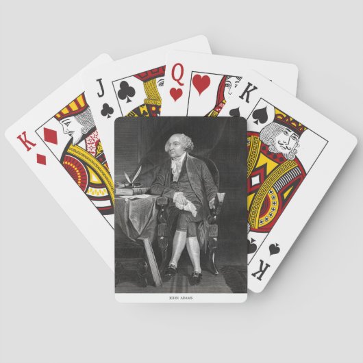 John Adams Pokerkaarten (Achterkant)