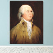 JOHN ADAMS Portret van John Trumbull Print (Insitu (Houten vloer))