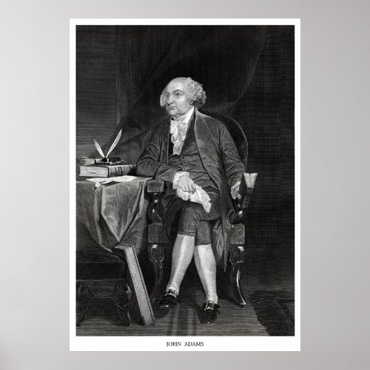 John Adams Poster (Voorkant)