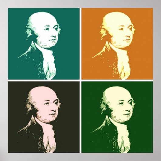 John Adams Poster (Voorkant)
