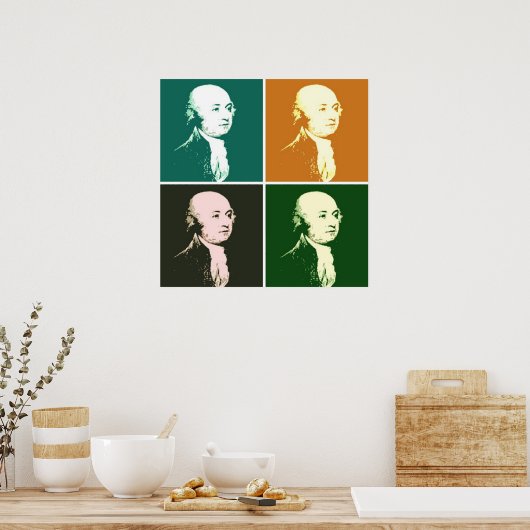 John Adams Poster (Keuken)