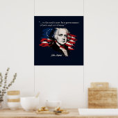 John Adams Poster (Keuken)