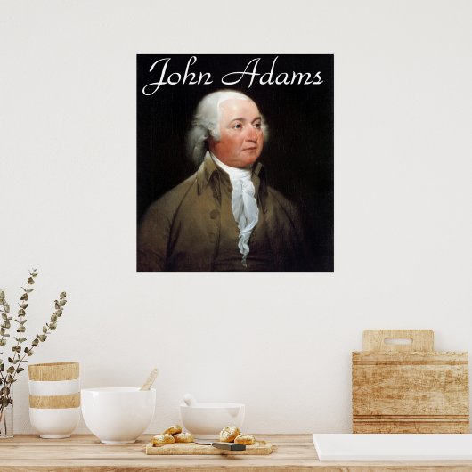 John Adams Poster (Keuken)