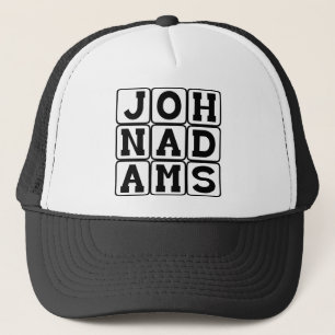 John Adams, president van de Verenigde Staten Trucker Pet