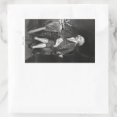 John Adams Rechthoekige Sticker (Tas)