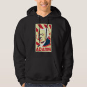 John Adams Retro Propaganda Hoodie (Voorkant)