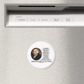 John Adams Science of Government Politics Quote Magneet (Insitu (Vaatwasser))