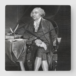 John Adams Vierkante Klok