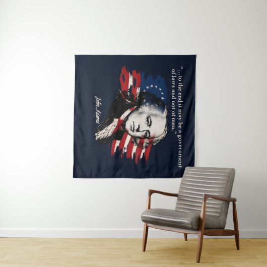 John Adams Wandkleed (In Situ (horizontaal))