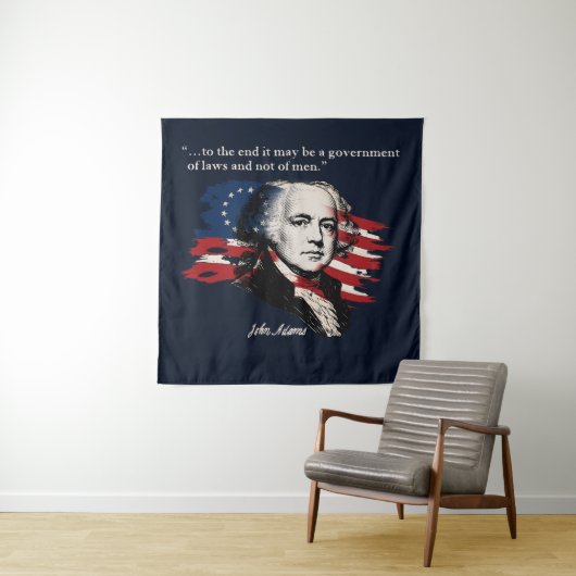 John Adams Wandkleed (In situ)