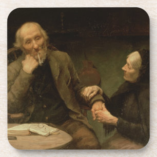 John Anderson, My Jo, 1894 (olie op canvas) Bier Onderzetter