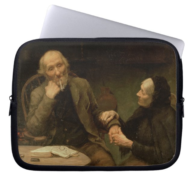 John Anderson, My Jo, 1894 (olie op canvas) Laptop Sleeve (Voorkant)