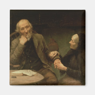 John Anderson, My Jo, 1894 (olie op canvas) Magneet