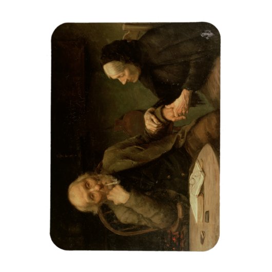 John Anderson, My Jo, 1894 (olie op canvas) Magneet (Verticaal)