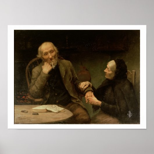 John Anderson, My Jo, 1894 (olie op canvas) Poster (Voorkant)