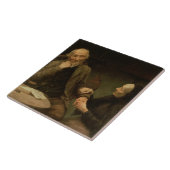 John Anderson, My Jo, 1894 (olie op canvas) Tegeltje (Zijkant)