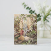 John Anster Fitzgerald - De dood van de Robin Briefkaart (Staand voorkant)